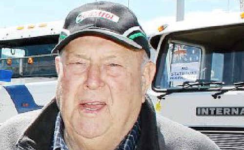 Graham Buchner was recently recognised for his years of commitment to trucking. Graham Buchner was recently recognised for his years of commitment to trucking.